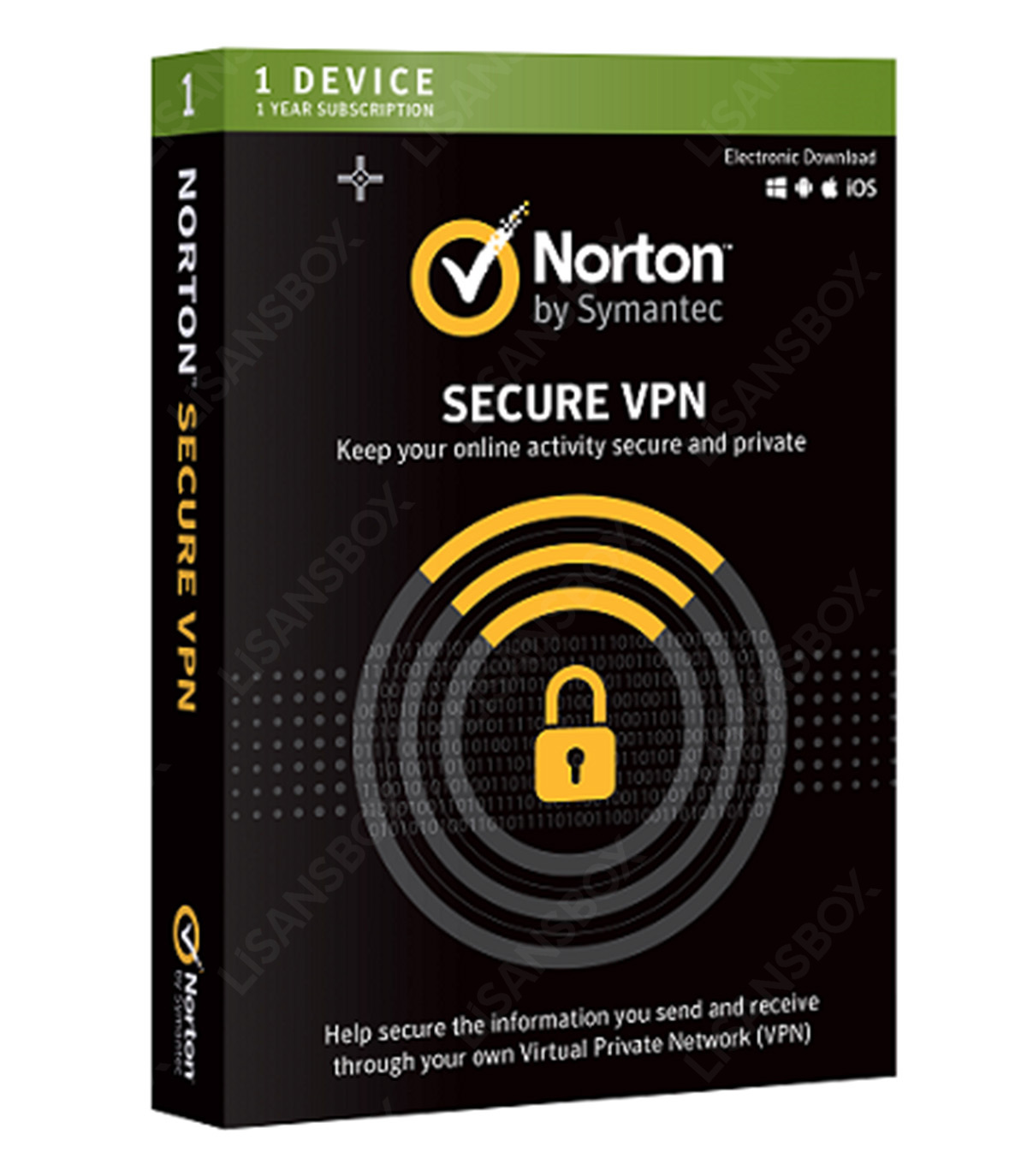 norton secure vpn dijital lisans