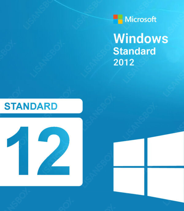 windows server 2012 standard dijital lisans