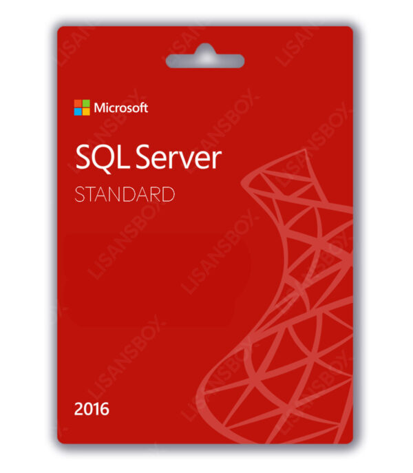 sql server 2016 standard 16 core lisans