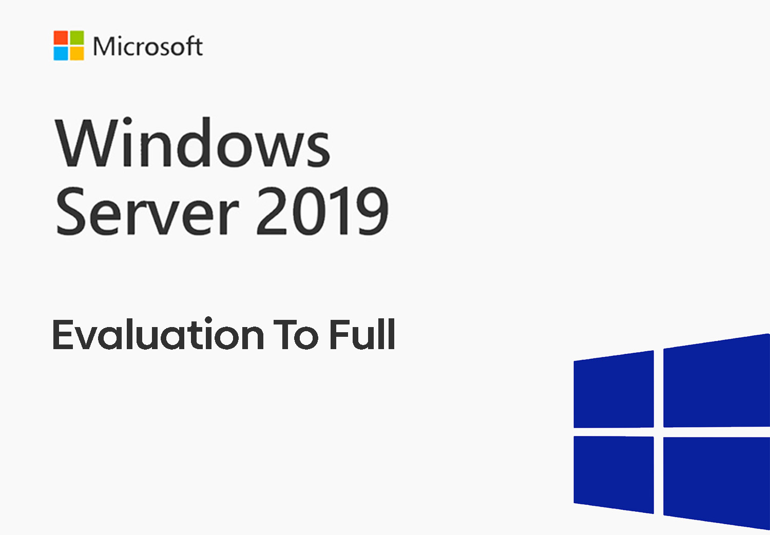 Windows Server 2019 Evaluation Full Versiyon Yapmak